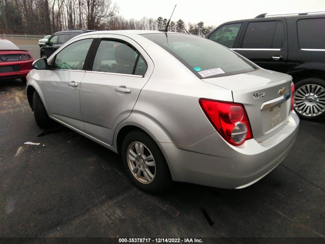 2012 CHEVROLET SONIC LT VIN: 1G1JC5SH0C4210650