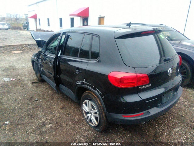 2014 VOLKSWAGEN TIGUAN S VIN: WVGAV3AX9EW525853