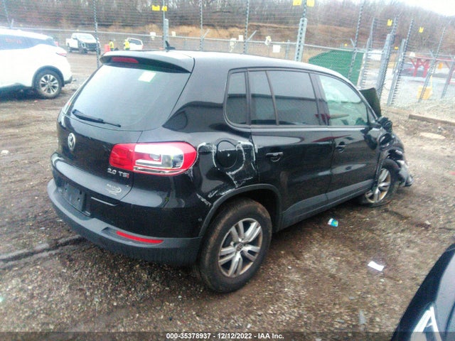 2014 VOLKSWAGEN TIGUAN S VIN: WVGAV3AX9EW525853