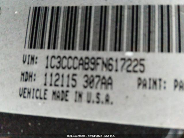 1C3CCCAB9FN617225 Chrysler 200 Limited