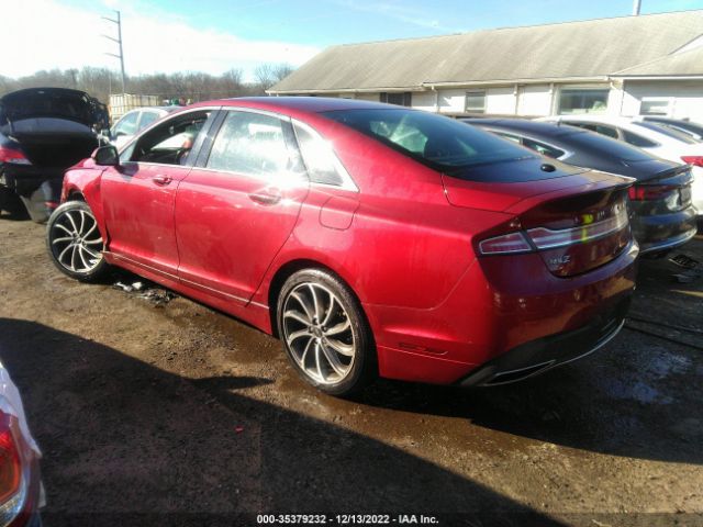 3LN6L5C95JR622857 Lincoln MKZ SELECT
