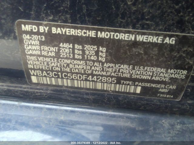 WBA3C1C56DF442895 BMW 3 Series 328i