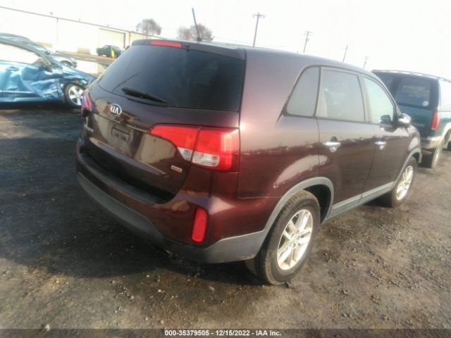 5XYKT3A61EG482273 KIA SORENTO LX