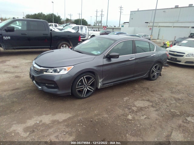 2016 HONDA ACCORD SEDAN SPORT VIN: 1HGCR2F55GA220161