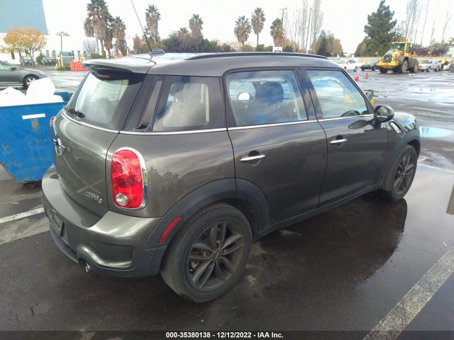 2012 MINI COOPER COUNTRYMAN S VIN: WMWZC3C57CWL81318