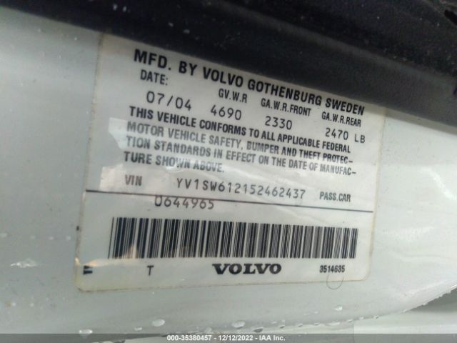 YV1SW612152462437 Volvo V70