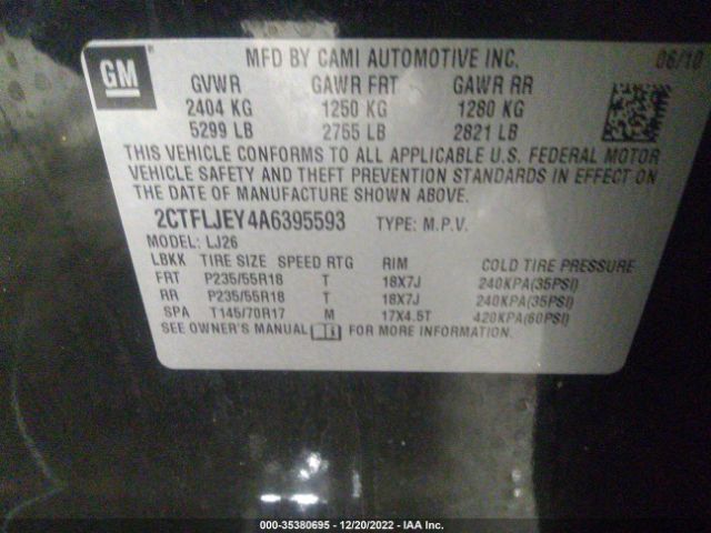 2CTFLJEY4A6395593 GMC Terrain Slt-2