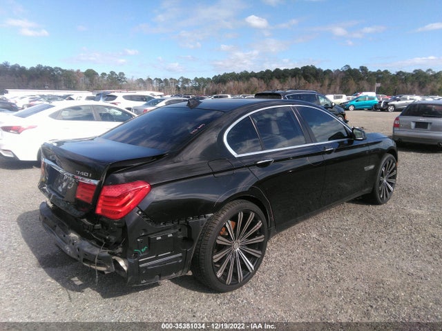 2012 BMW 7 SERIES 740I VIN: WBAKA4C59CC613853
