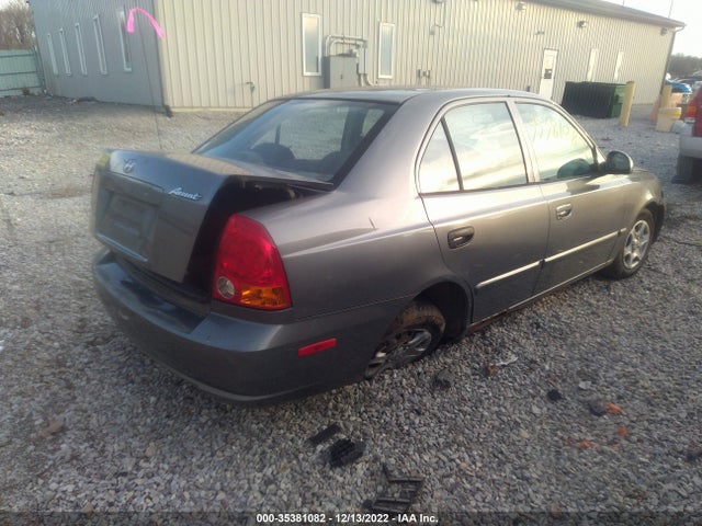 2005 HYUNDAI ACCENT GLS VIN: KMHCG45C65U583432
