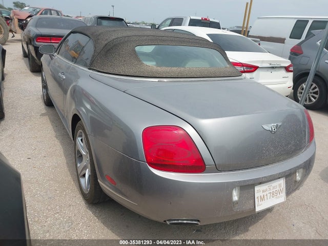2007 BENTLEY CONTINENTAL GT VIN: SCBDR33W87C044767