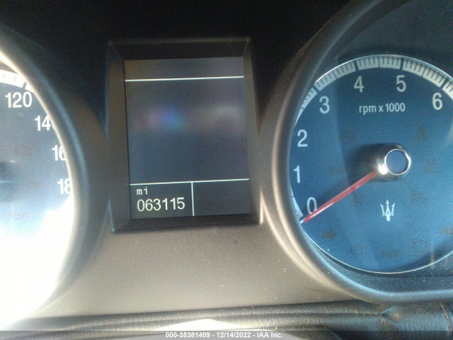 2005 MASERATI QUATTROPORTE VIN: ZAMCE39A550019500