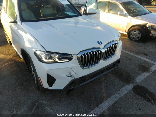 BMW X3 Sdrive30i 2022 аукцион фото