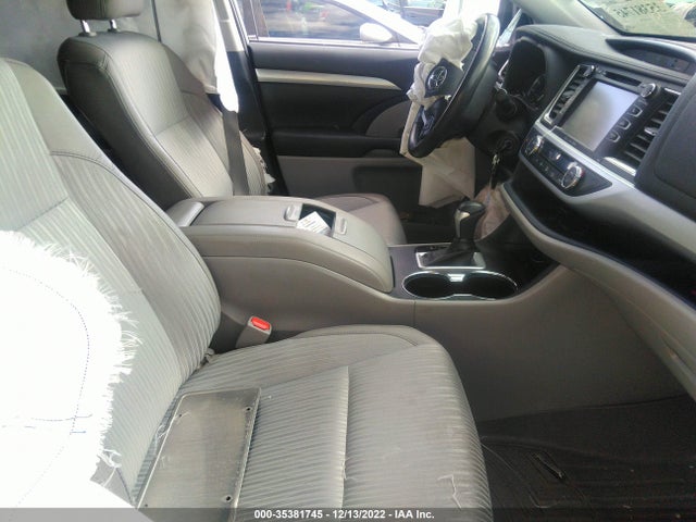 2019 Toyota Highlander, VIN: 5TDZZRFH7KS355715