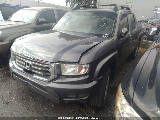 2014 HONDA RIDGELINE RTL VIN: 5FPYK1F54EB006907