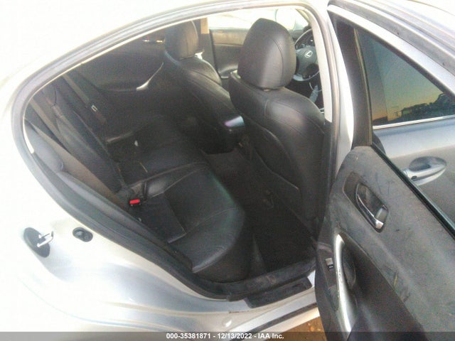 2007 LEXUS IS 250 VIN: JTHBK262772043495
