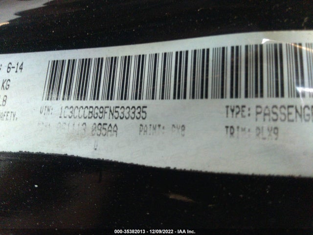 Chrysler 200 S 2015 1C3CCCBG9FN533335 Image 10