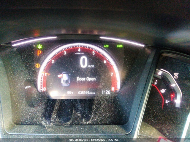 2020 HONDA CIVIC HATCHBACK SPORT VIN: SHHFK7H44LU421521
