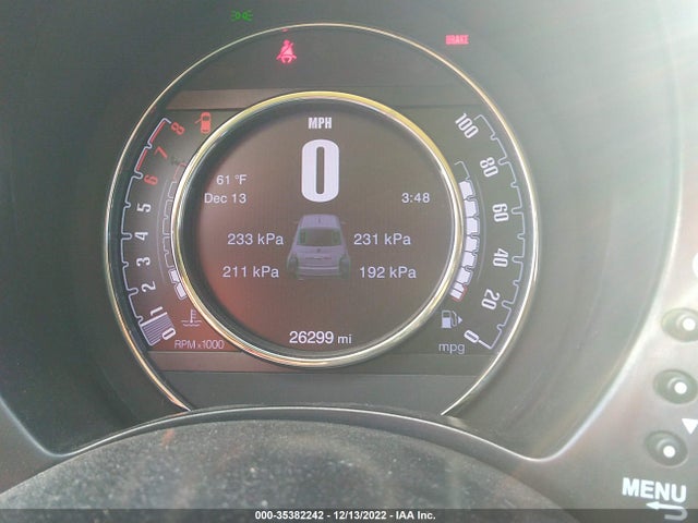 2017 Fiat 500, VIN: 3C3CFFKR8HT694515