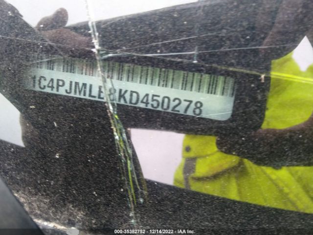 1C4PJMLB8KD450278 Jeep Cherokee Altitude