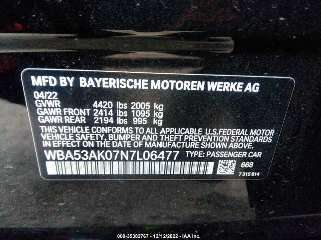 BMW 2 Series 228i 2022 WBA53AK07N7L06477 Image 9