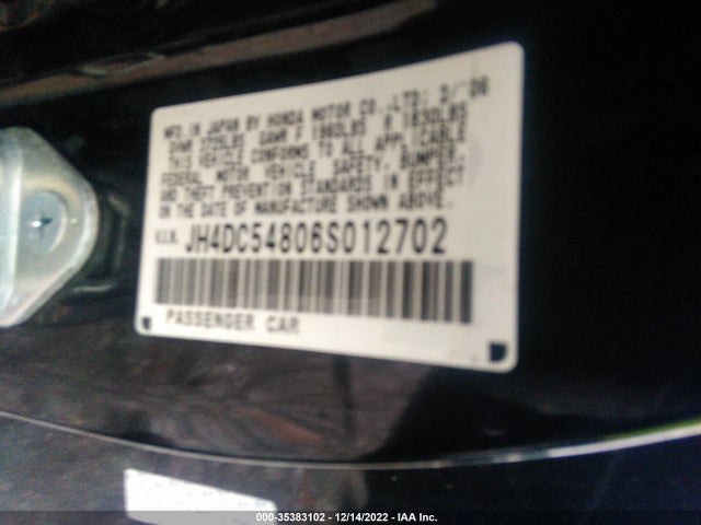 Acura RSX 2006 JH4DC54806S012702 Image 10