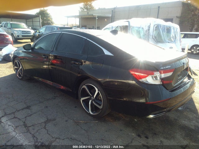2021 HONDA ACCORD SEDAN SPORT VIN: 1HGCV1F39MA058907