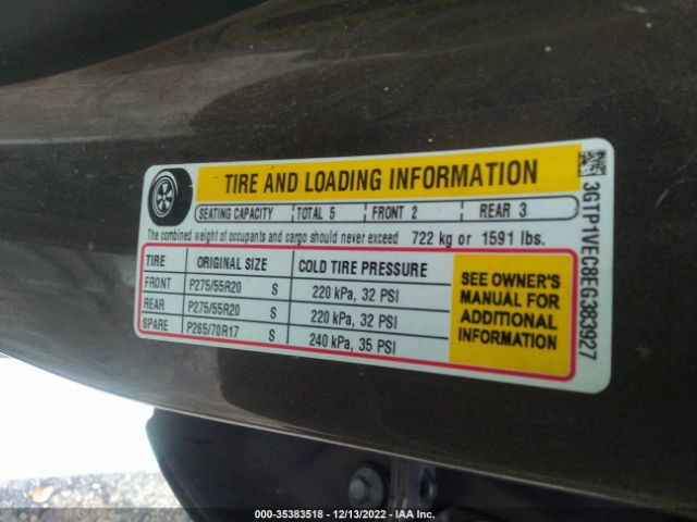 3GTP1VEC8EG383927 GMC Sierra 1500 Slt