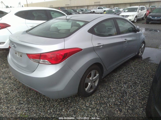 2013 HYUNDAI ELANTRA GLS PZEV VIN: 5NPDH4AE4DH364037