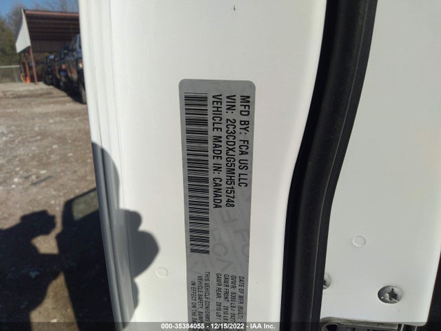 Aukcja sprzedaży 2021 Dodge Charger Sxt, vin: 2C3CDXJG5MH515748, numer aukcji: 35384055