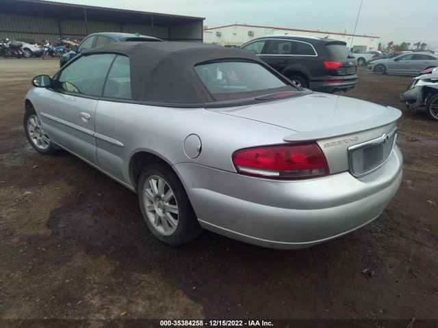2005 CHRYSLER SEBRING CONV GTC VIN: 1C3EL75R85N638458