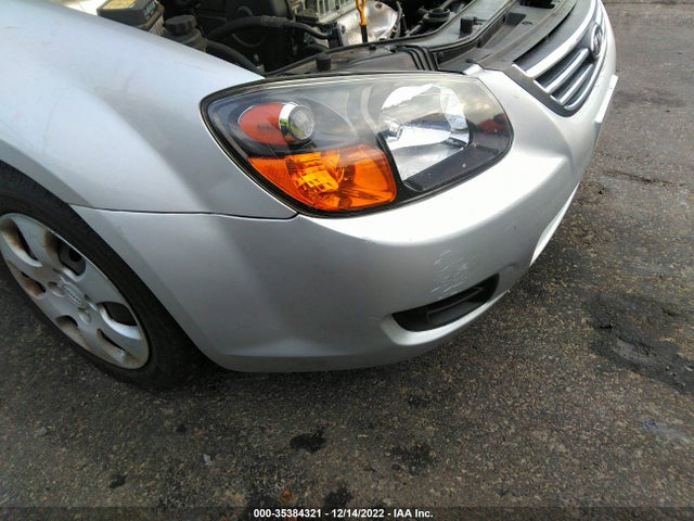 2009 KIA SPECTRA EX VIN: KNAFE222795663102