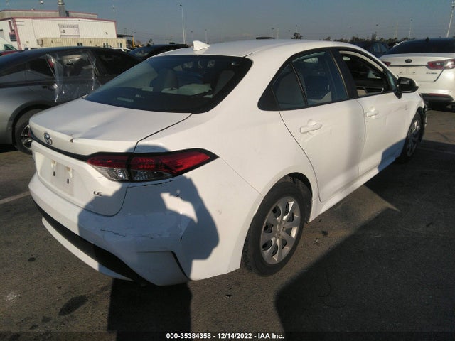 2020 TOYOTA COROLLA LE VIN: 5YFEPRAE5LP075951