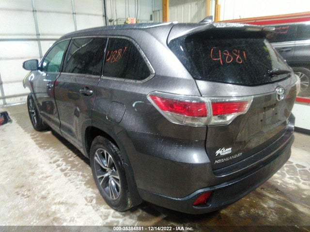 2016 Toyota Highlander, VIN: 5TDJKRFH0GS300905