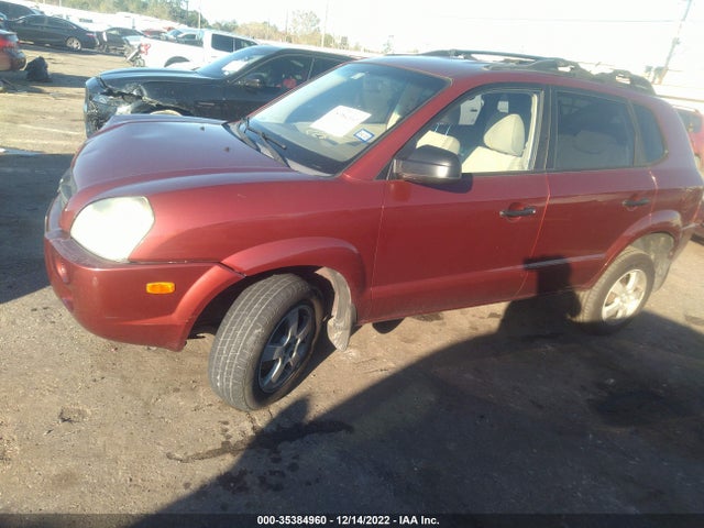2006 HYUNDAI TUCSON GL VIN: KM8JM12B26U477684