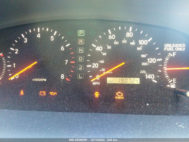 2001 LEXUS ES 300 VIN: JT8BF28GX10333441