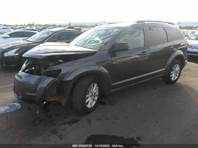 2016 DODGE JOURNEY SXT VIN: 3C4PDCBG9GT145677