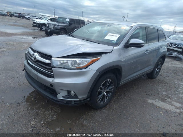 2016 TOYOTA HIGHLANDER XLE VIN: 5TDKKRFH2GS153054