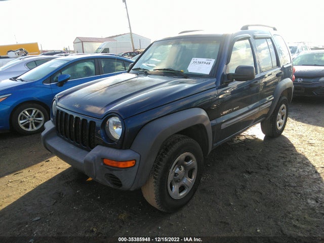 2002 JEEP LIBERTY SPORT VIN: 1J4GL48K72W261963