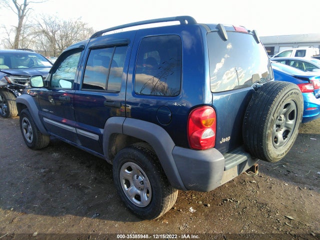 2002 JEEP LIBERTY SPORT VIN: 1J4GL48K72W261963