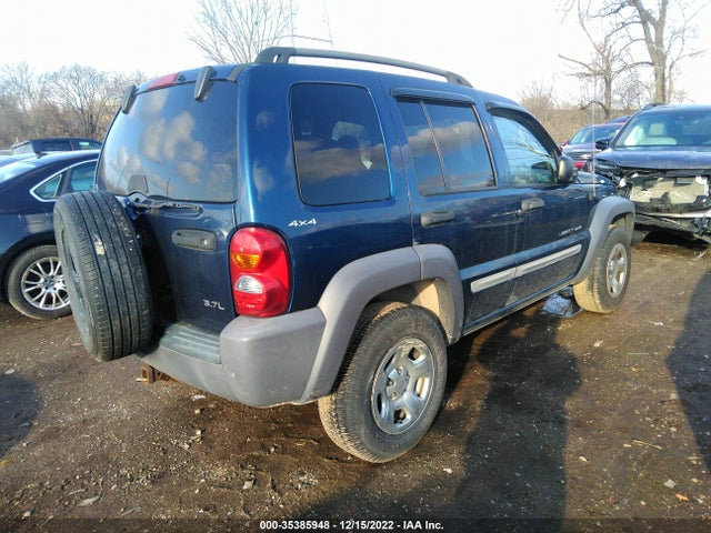 2002 JEEP LIBERTY SPORT VIN: 1J4GL48K72W261963