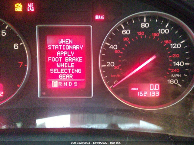 Audi A4 3.0l 2003 WAULT68E33A149618 Image 8
