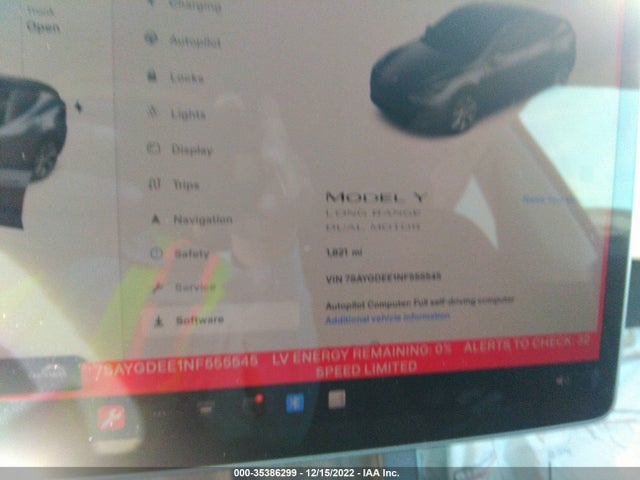 Tesla Model Y 2022 7SAYGDEE1NF555545 Image 7