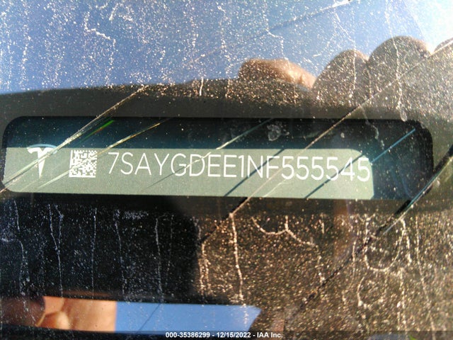 Tesla Model Y 2022 7SAYGDEE1NF555545 Image 9
