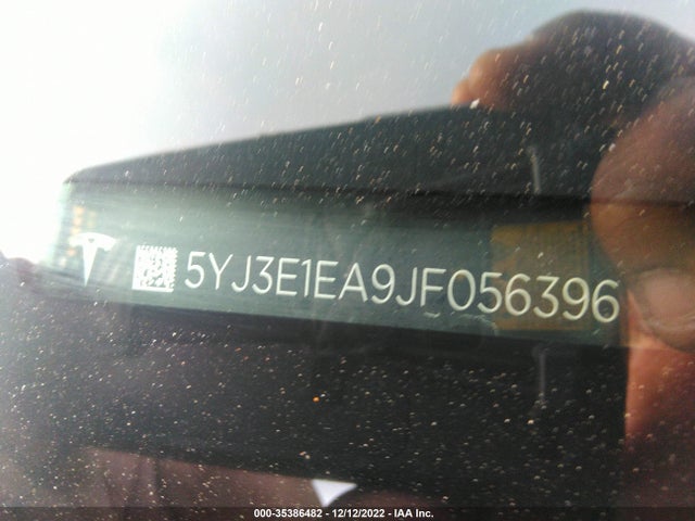 Tesla Model 3 Range Battery 2018 5YJ3E1EA9JF056396 Image 10