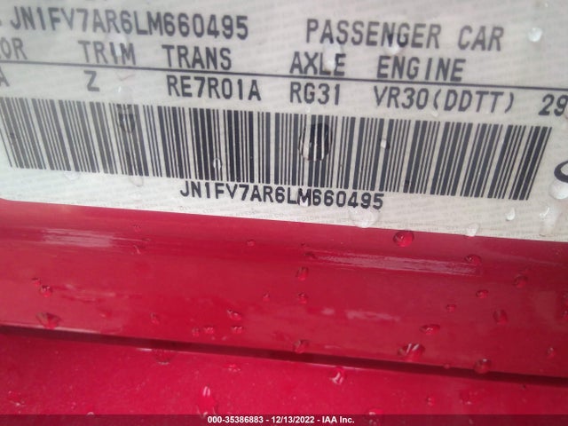 2020 Infiniti Q50, VIN: JN1FV7AR6LM660495