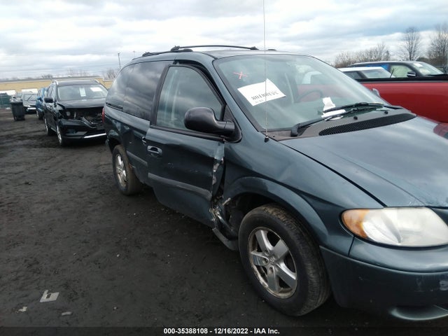 2006 DODGE CARAVAN SXT VIN: 1D4GP45R36B501120