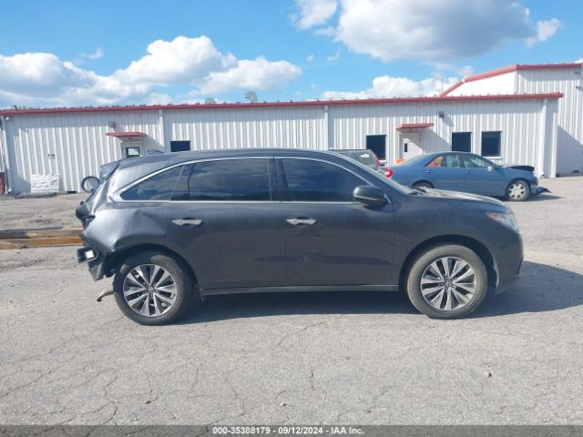 5FRYD4H60EB031909 Acura Mdx Technology Pkg W/entertainment Pkg