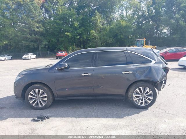 5FRYD4H60EB031909 Acura Mdx Technology Pkg W/entertainment Pkg