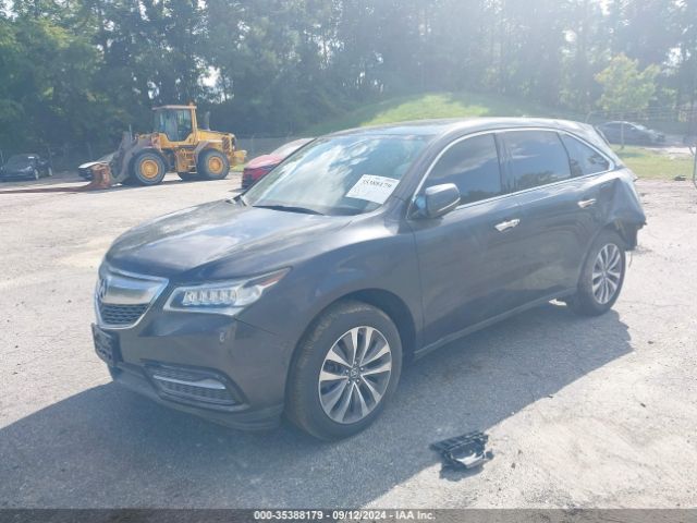 5FRYD4H60EB031909 Acura Mdx Technology Pkg W/entertainment Pkg