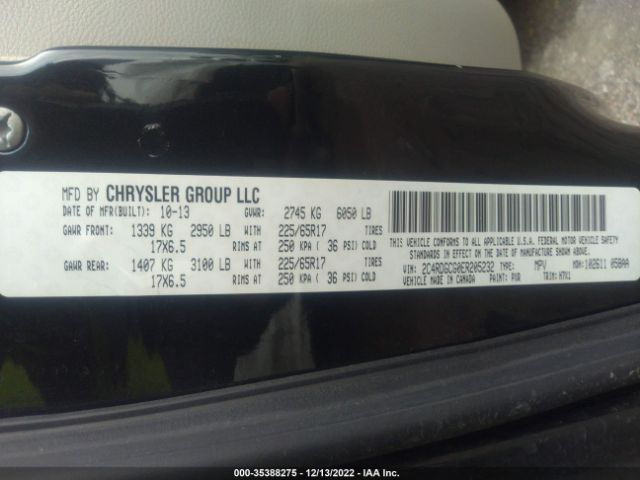 2C4RDGCG0ER205232 Dodge Grand Caravan Sxt